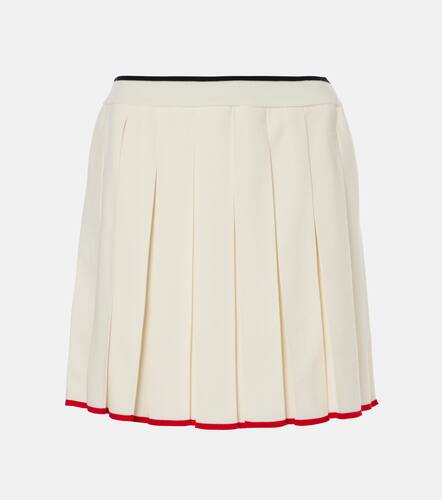 Pleated wool-blend miniskirt - Thom Browne - Modalova