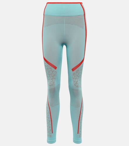 Logo waffle-knit leggings - Adidas by Stella McCartney - Modalova