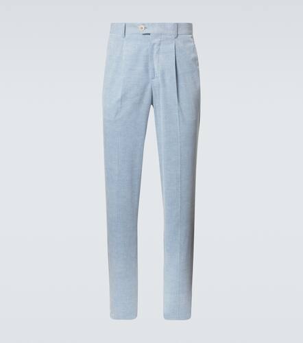 Pantalon droit en coton - Brunello Cucinelli - Modalova