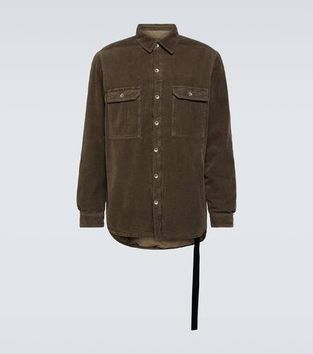 Veste en velours ctel de coton - Rick Owens - Modalova