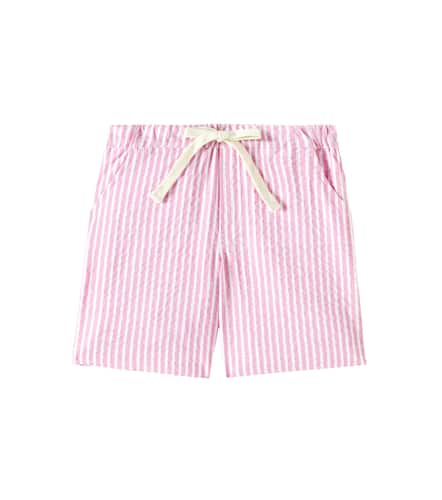 Cortino striped cotton-blend shorts - La Coqueta - Modalova