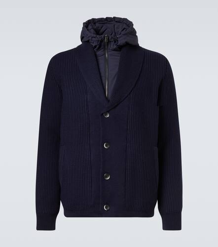 Herno Cardigan en laine et laine - Herno - Modalova