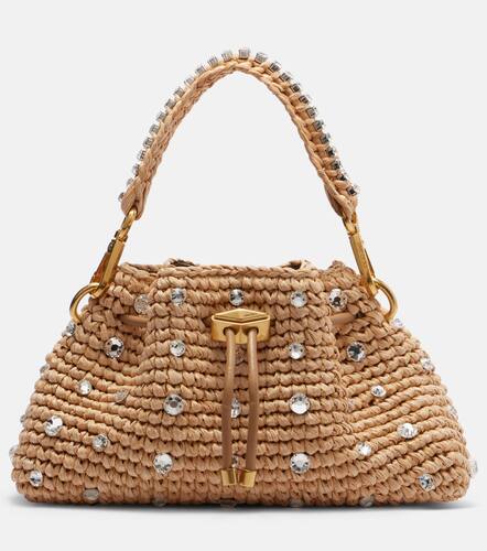 Sac Cinch Small en raphia  ornements - Jimmy Choo - Modalova