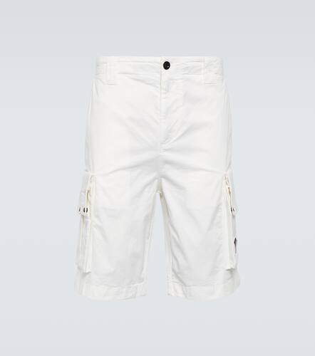Cotton-blend twill cargo shorts - C.P. Company - Modalova