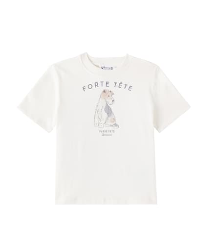 Thibald printed cotton jersey T-shirt - Bonpoint - Modalova