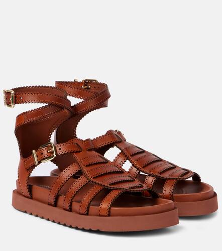 Goldie leather gladiator sandals - Zimmermann - Modalova