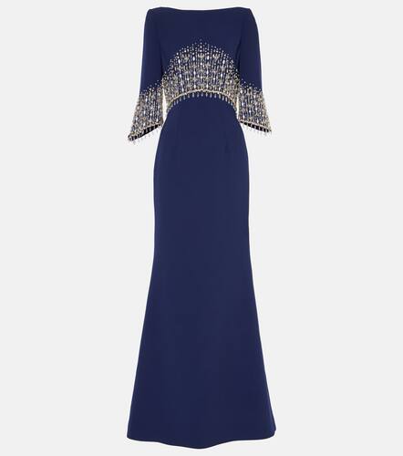 Electra embellished crÃªpe gown - Jenny Packham - Modalova