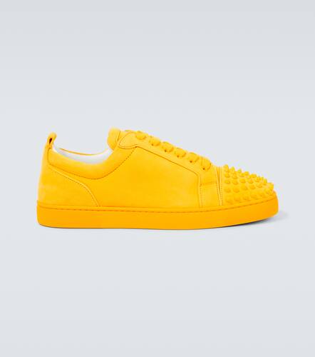 Baskets Louis Junior Spikes en daim - Christian Louboutin - Modalova