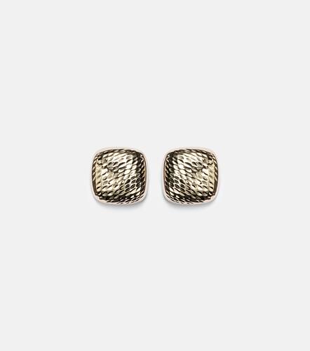 Bond 14kt oversized earrings - Stone and Strand - Modalova