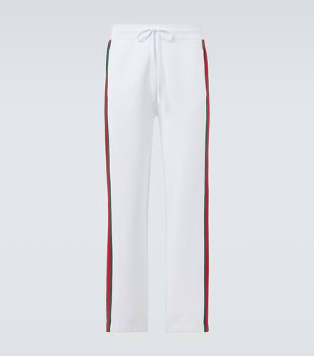 Gucci Web Stripe cotton-blend pants - Gucci - Modalova