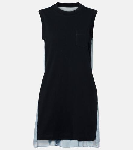 Sacai Cotton jersey minidress - Sacai - Modalova