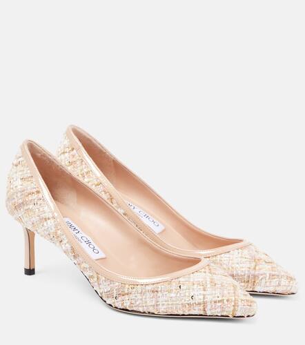 Escarpins Romy 60 en tweed - Jimmy Choo - Modalova