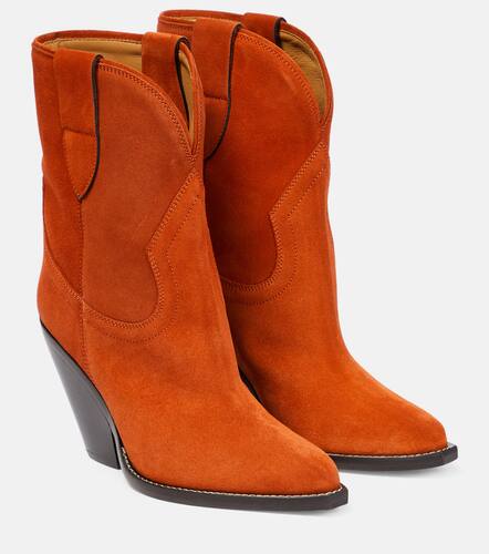 Bottines Leyane en daim - Isabel Marant - Modalova