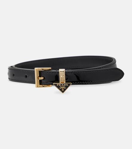 Prada Cinturón de piel con logo - Prada - Modalova