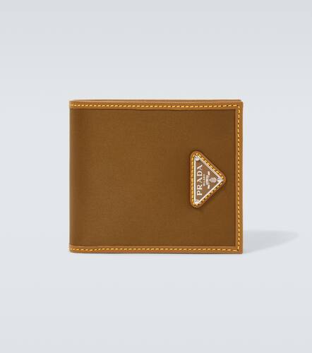 Re-Nylon leather-trimmed wallet - Prada - Modalova
