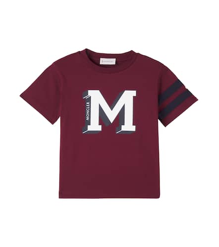 T-shirt en coton  logo - Moncler Enfant - Modalova