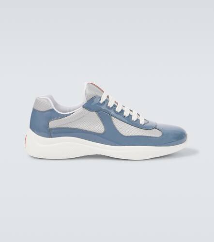 Baskets America's Cup en cuir verni - Prada - Modalova