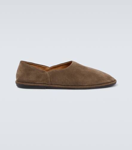 Chaussure plate Canal en daim - The Row - Modalova