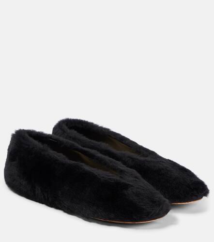 Luna shearling Mary Jane flats - Le Monde Beryl - Modalova