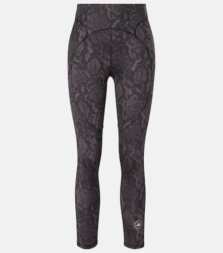 Printed high-rise leggings - Adidas by Stella McCartney - Modalova