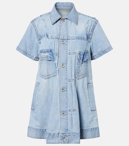 Sacai Deconstructed denim minidress - Sacai - Modalova