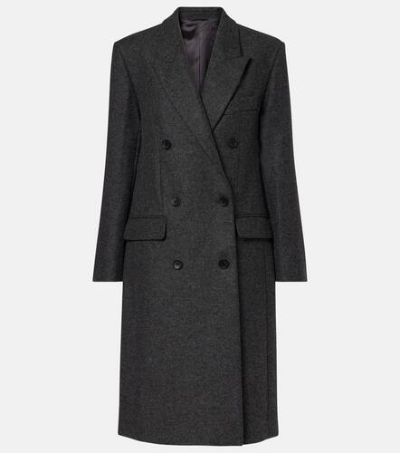 Irene double-breasted virgin wool coat - Isabel Marant - Modalova