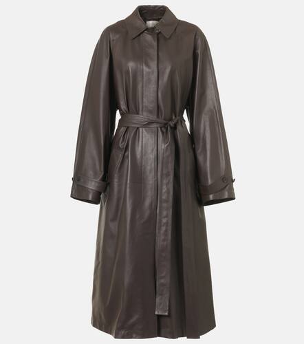 The Row Ryota leather coat - The Row - Modalova