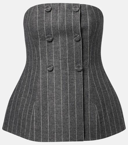 Double-breasted striped top - Carolina Herrera - Modalova