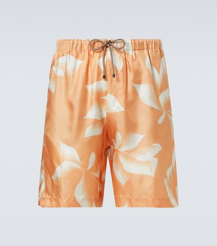 Short imprim en soie - Dries Van Noten - Modalova