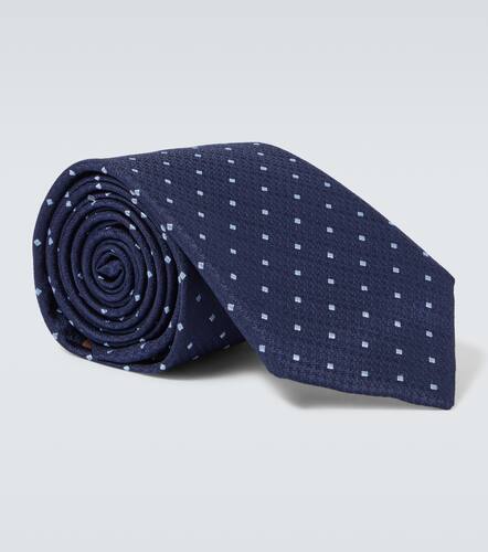 Canali Corbata de seda estampada - Canali - Modalova