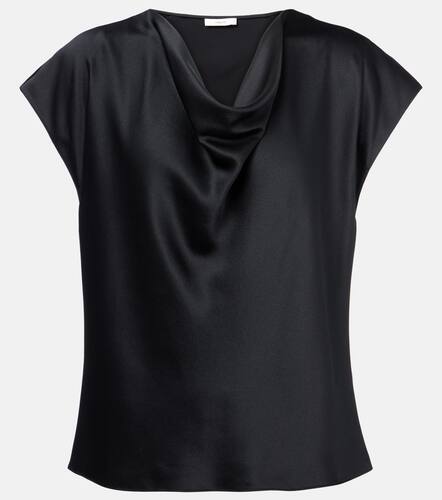 Vince Draped silk satin top - Vince - Modalova