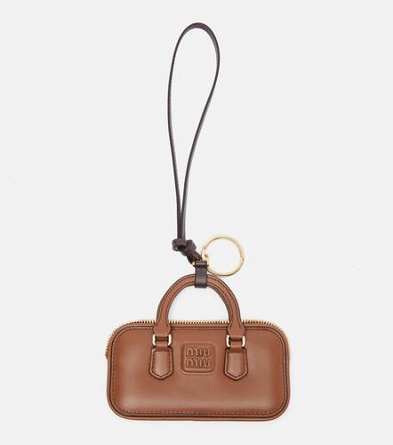 Miu Miu Arcadie leather bag charm - Miu Miu - Modalova