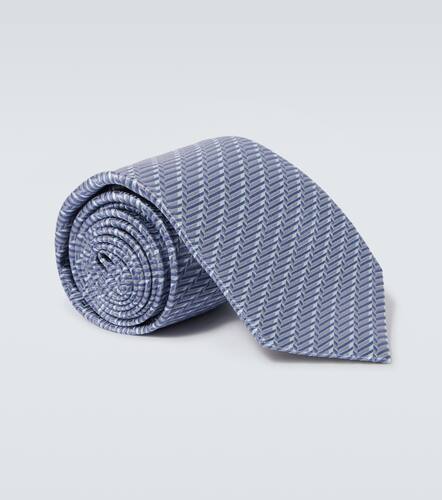 Corbata de seda en jacquard - Giorgio Armani - Modalova