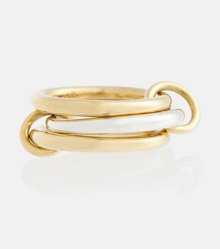 Taurus SG 18kt and sterling silver linked rings - Spinelli Kilcollin - Modalova
