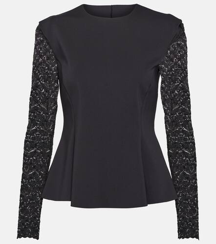 X Simkhai Intricate Sheer jersey top - Wolford - Modalova