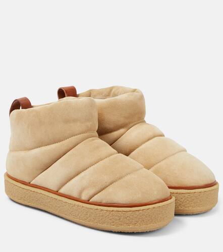 Bottines matelasses en daim - Isabel Marant - Modalova