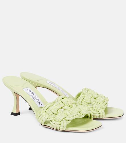 Jimmy Choo Mules Chara 70 en raphia - Jimmy Choo - Modalova