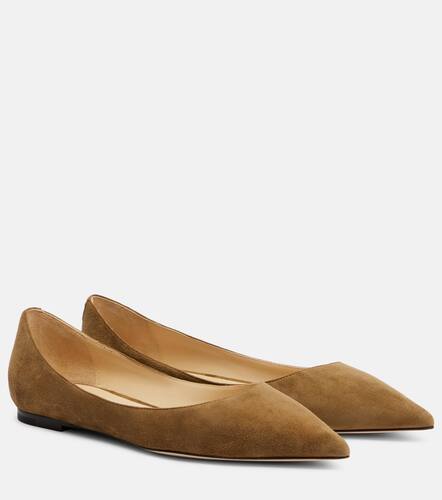 Jimmy Choo Ballerines Love en daim - Jimmy Choo - Modalova