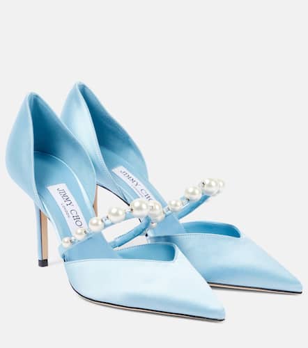 Escarpins Aurelie 85 en satin - Jimmy Choo - Modalova