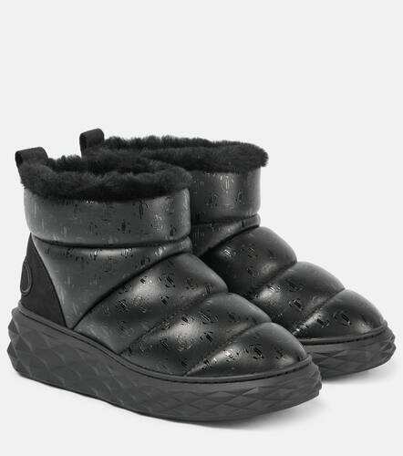 Bottines aprs-ski Xan en cuir et shearling - Jimmy Choo - Modalova