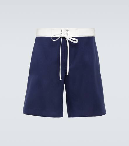Miu Miu Satin Bermuda shorts - Miu Miu - Modalova