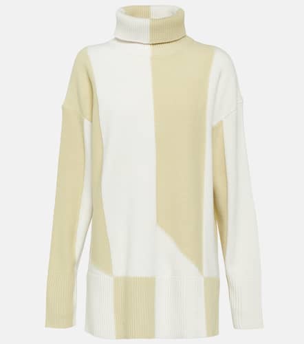 Colorblocked oversized wool-blend sweater - Joseph - Modalova