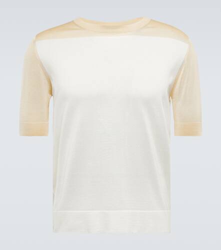Jil Sander Oversized silk T-shirt - Jil Sander - Modalova