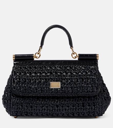 Sicily Medium raffia tote bag - Dolce&Gabbana - Modalova