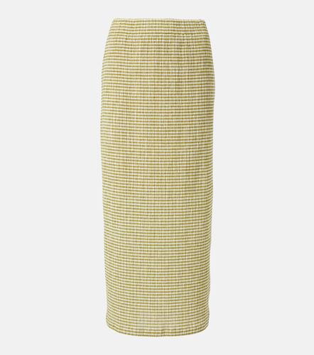 Vince Gingham midi skirt - Vince - Modalova