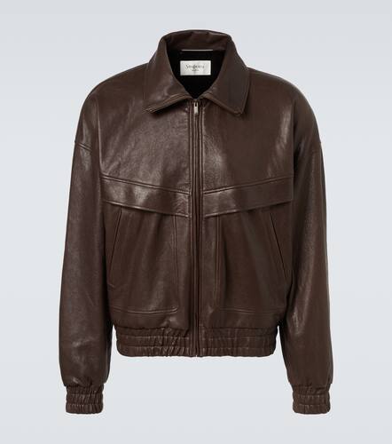 Saint Laurent Leather bomber jacket - Saint Laurent - Modalova