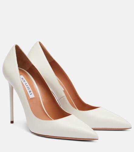 Aquazzura Purist 105 leather pumps - Aquazzura - Modalova