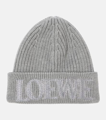 Loewe Logo wool beanie - Loewe - Modalova