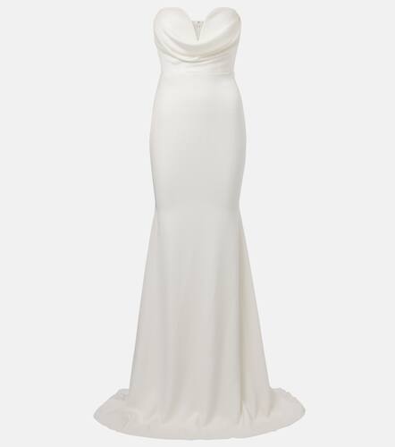 Bridal crÃªpe satin gown - Alex Perry - Modalova