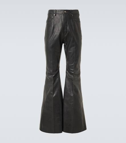 Pantalon flare Bolan en cuir - Rick Owens - Modalova